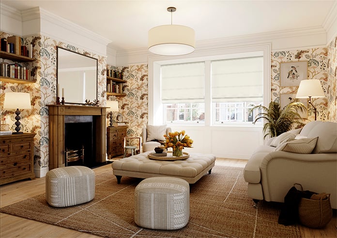 Mayfair, Ivory - Roman Blind - Image 7